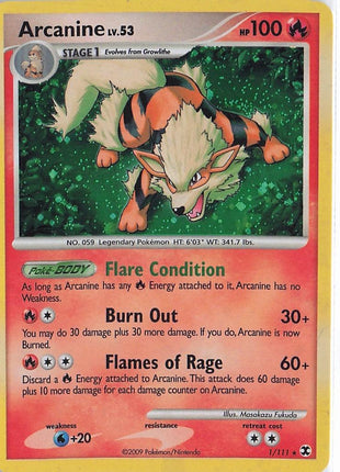 Arcanine LV.53 1/111 (Cosmic)