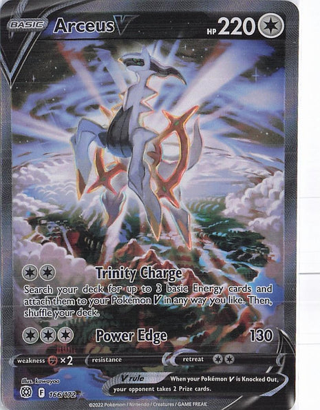 Arceus V 166/172