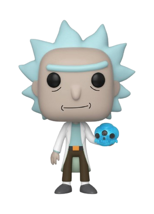 Rick & Morty - Rick with Crystal Skull #692 Funko Pop!