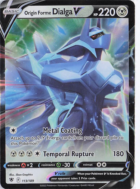 Origin Forme Dialga V 113/189