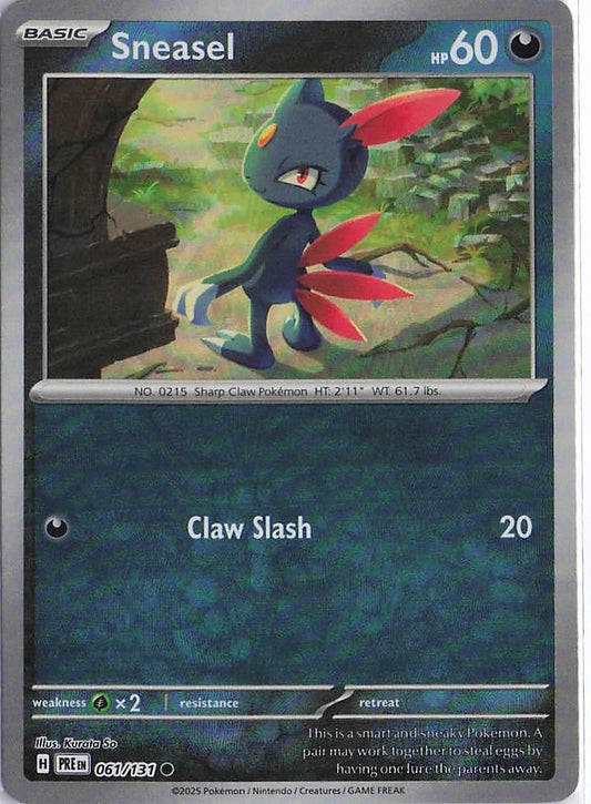 Sneasel 061/131 (Pokeball Holo)