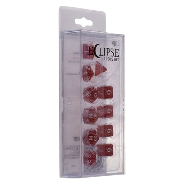 Ultra Pro - Eclipse: Apple Red 11 Dice Set