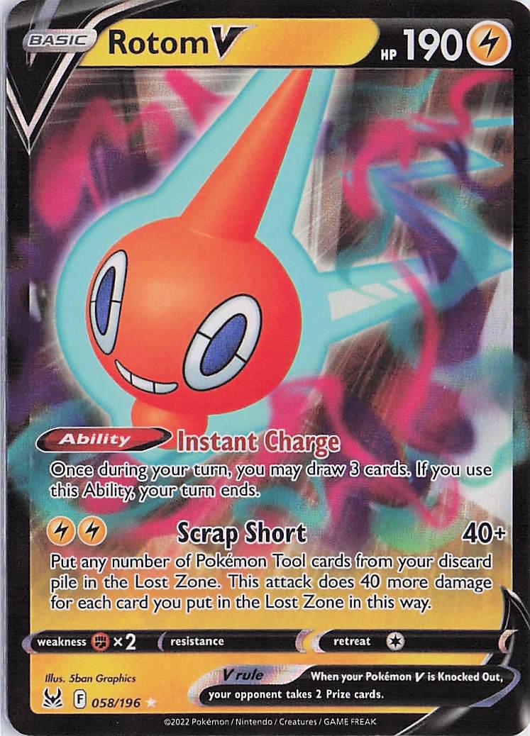 Rotom V 058/196