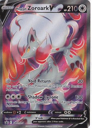 Hisuian Zoroark V SWSH297