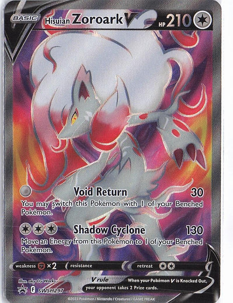 Hisuian Zoroark V SWSH297
