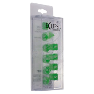 Ultra Pro - Eclipse: Lime Green 11 Dice Set