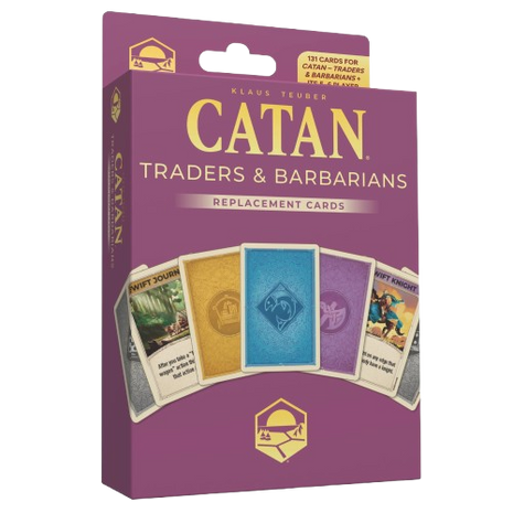 Catan: Traders & Barbarians Replacement Cards