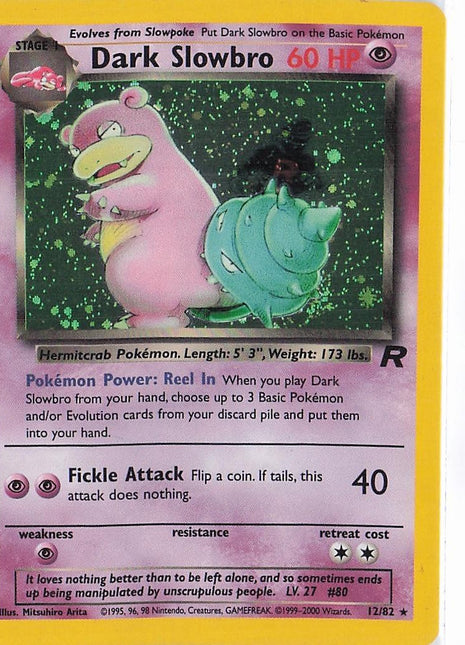 Dark Slowbro 12/82 (H)
