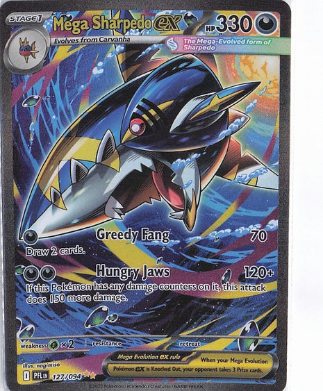 Mega Sharpedo ex 127/094