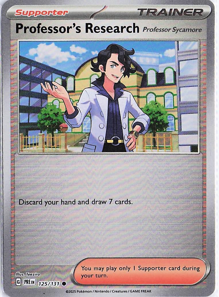 Professor’s Research 125/131 (PokeBall)