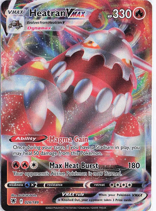 Heatran VMAX 026/189