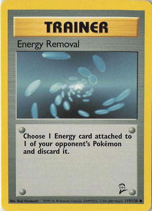 Energy Removal 119/130