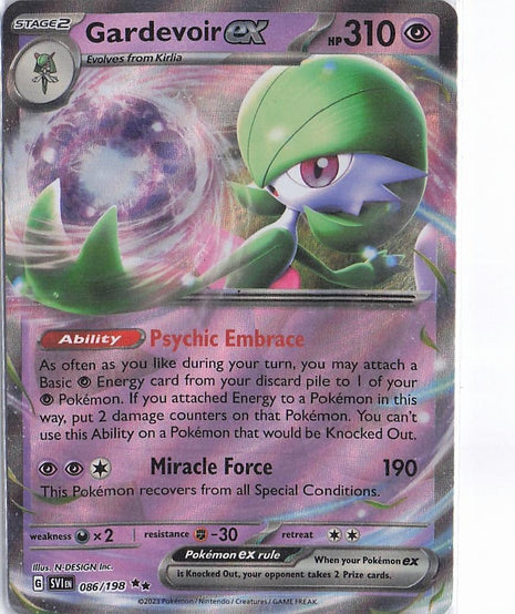 Gardevoir ex 086/198