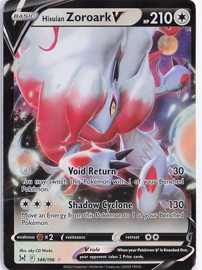 Hisuian Zoroark V 146/196
