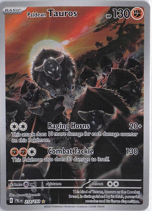 Paldean Tauros 218/193