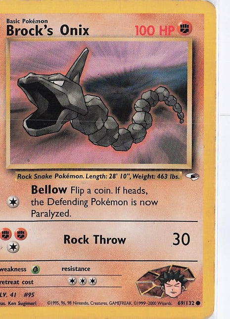 Brock’s Onix 69/132