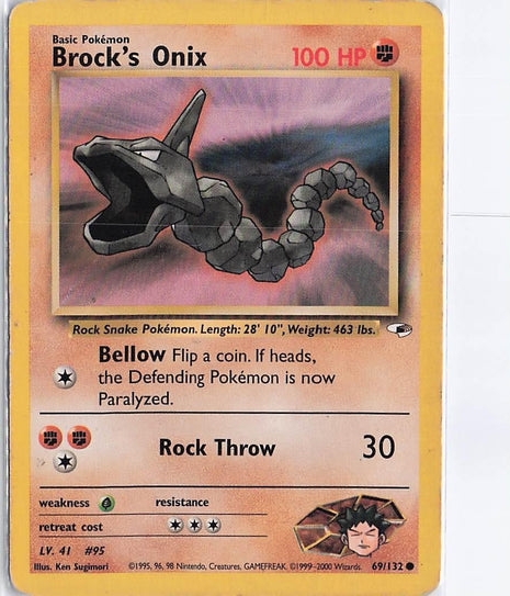 Brock’s Onix 69/132