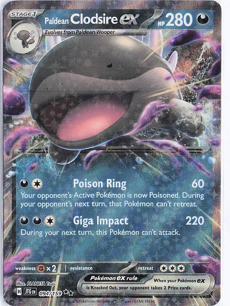 Paldean Clodsire ex 094/159