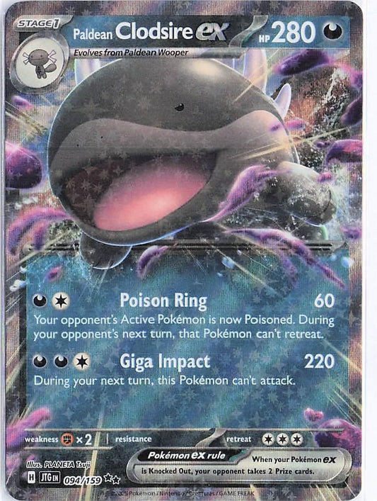 Paldean Clodsire ex 094/159