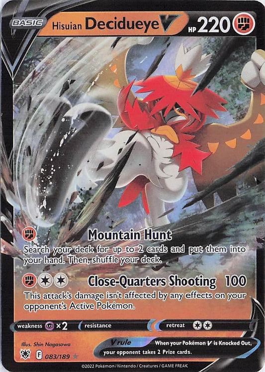 Hisuian Decidueye V 083/189