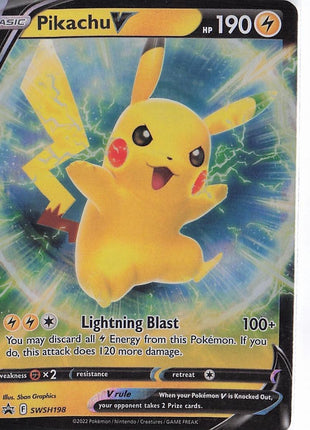 Pikachu V SWSH198