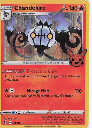 Chandelure 033/192 (S) (H)
