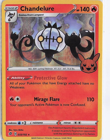 Chandelure 033/192 (S) (H)