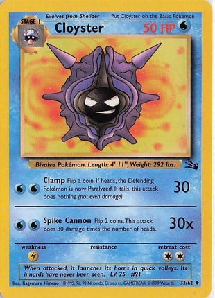 Cloyster 32/62