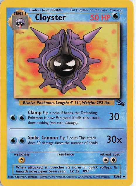 Cloyster 32/62