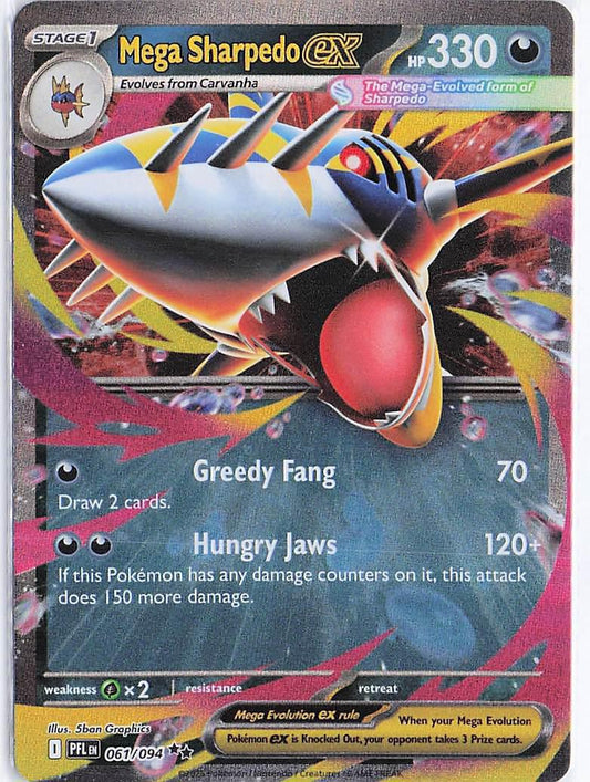 Mega Sharpedo ex 061/094