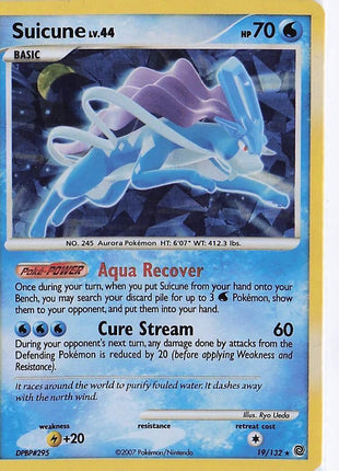 Suicune LV.44 19/132 (H)