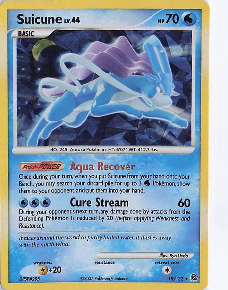 Suicune LV.44 19/132 (H)