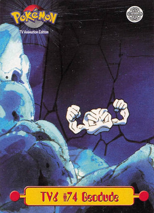 Geodude #74 TV6 - Topps