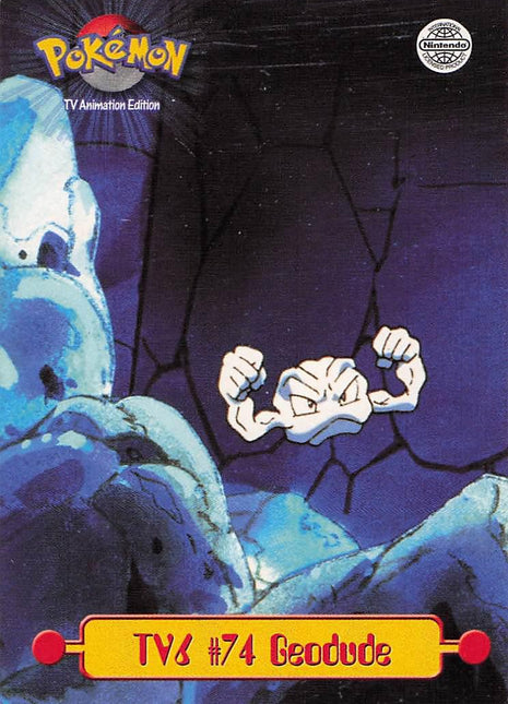 Geodude #74 TV6 - Topps