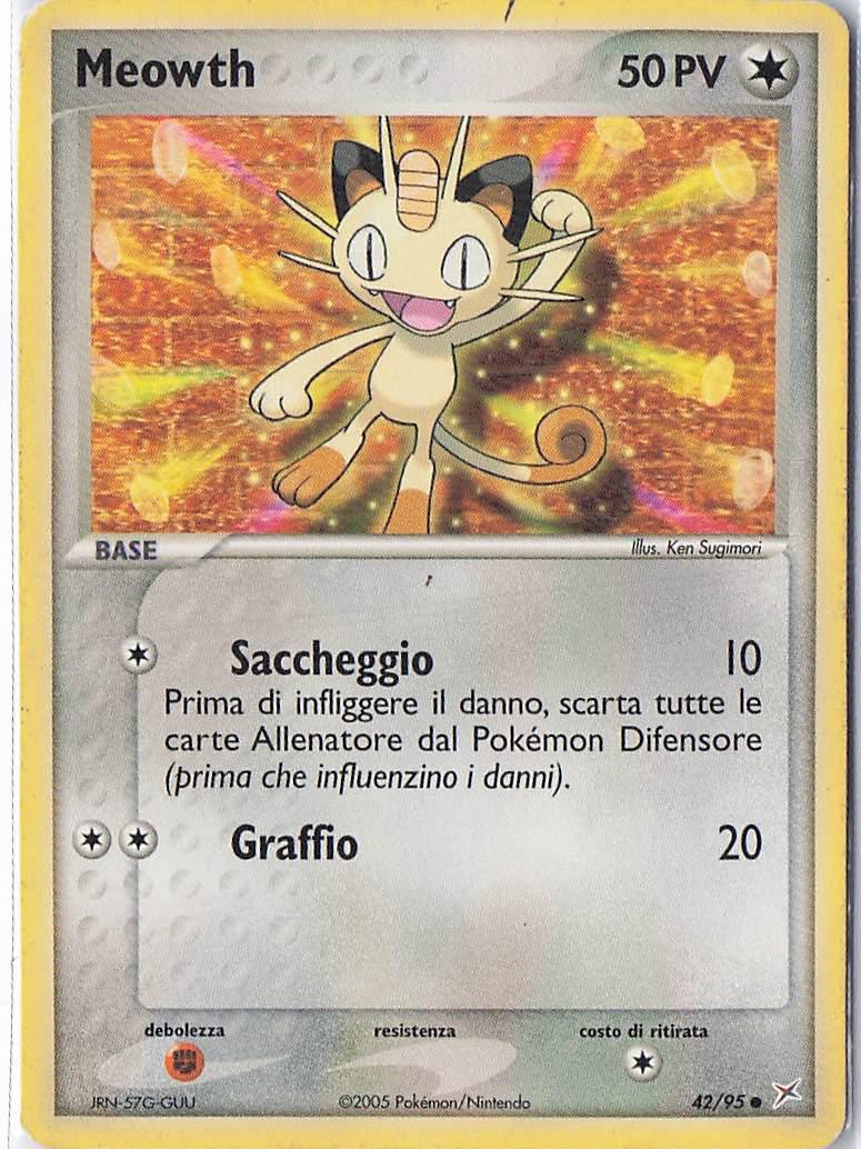 Meowth 42/95 (D)