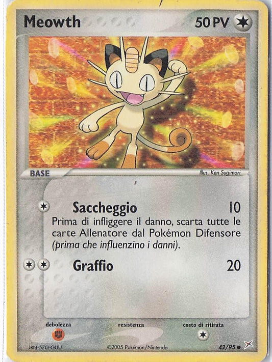 Meowth 42/95 (D)