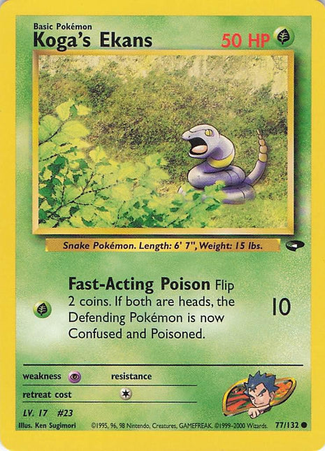 Koga's Ekans 77/132