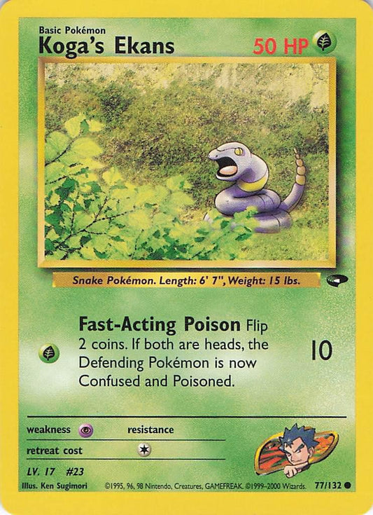Koga's Ekans 77/132