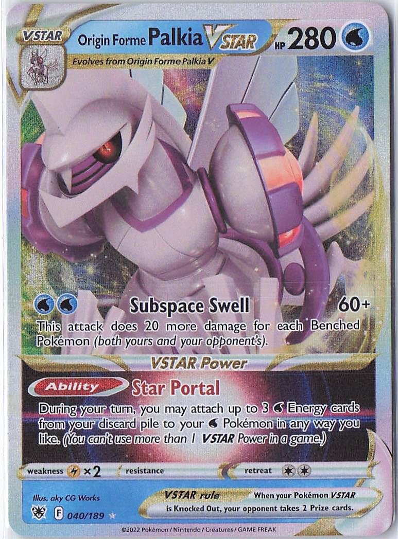 Origin Forme Palkia VSTAR 040/189