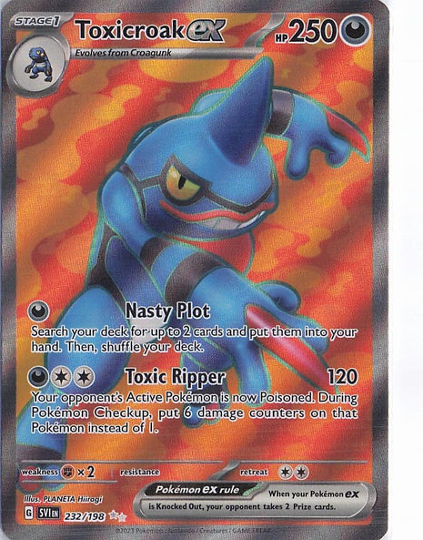 Toxicroak ex 232/198