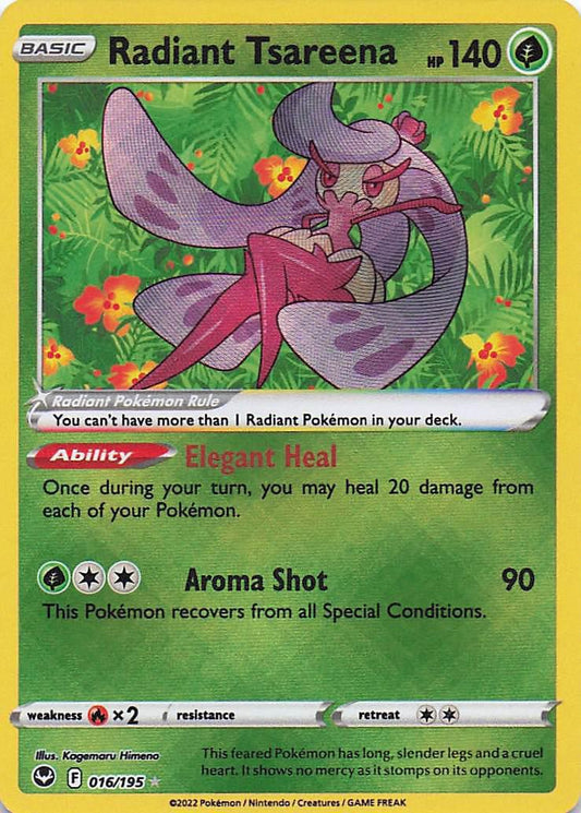 Radiant Tsareena 016/195