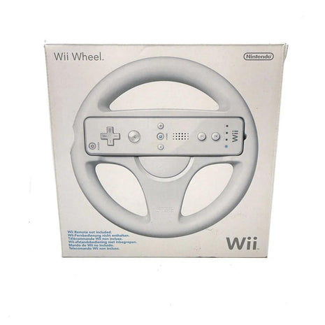 Wii Wheel Boxed (Wii) - Preowned