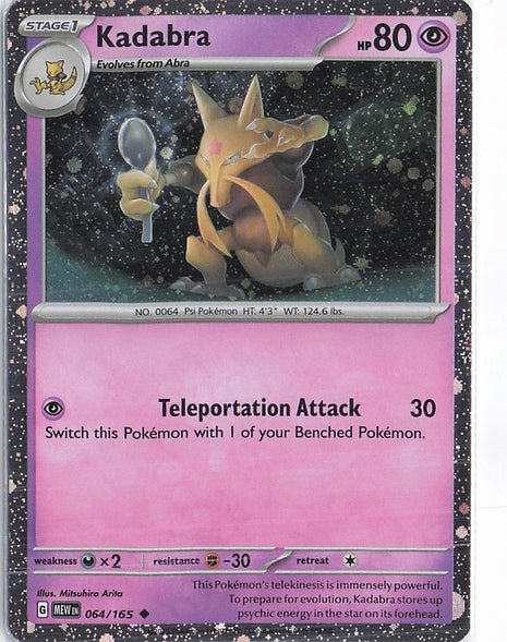 Kadabra 064/165 (Cosmic)