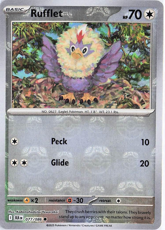 Rufflet 077/086 (Masterball)