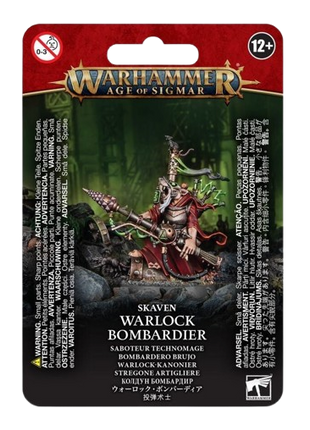 Warhammer: Age Of Sigmar - Skaven Warlock Bombardier