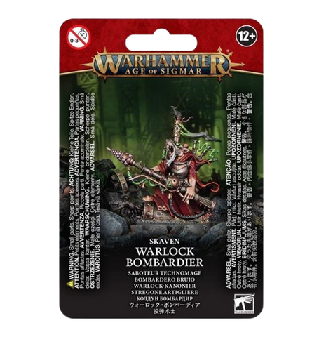 Warhammer: Age Of Sigmar - Skaven Warlock Bombardier