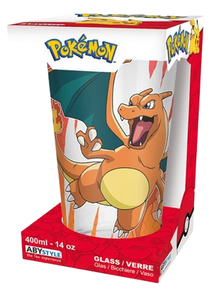 Pokemon - Charizard Glass