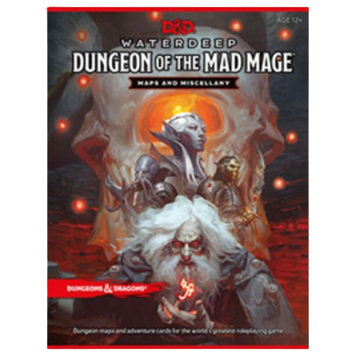 Dungeons & Dragons - Waterdeep: Dungeon Of The Mad Mage Maps And Miscellany