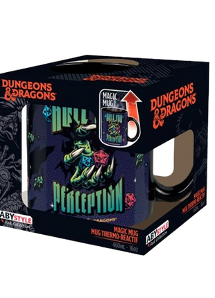 Dungeons & Dragons - Roll for Perception Heat Change Mug