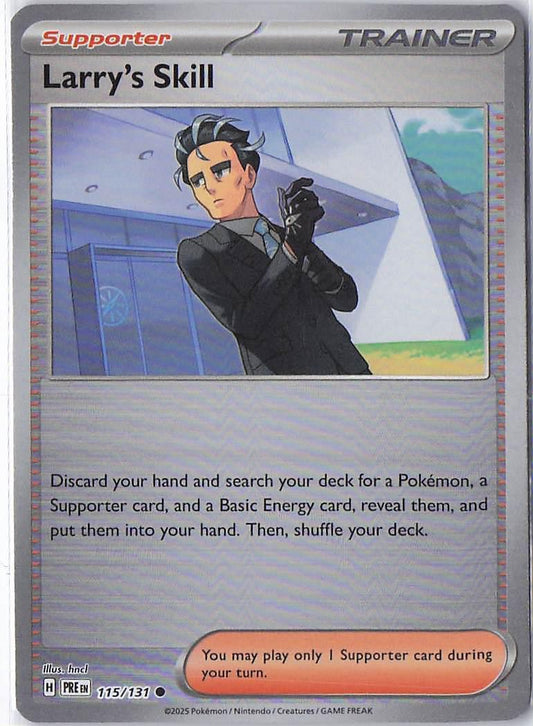 Larry’s Skill 115/131 (Pokeball Holo)